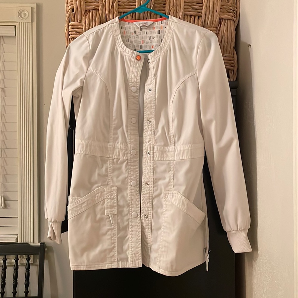 Code happy lab coat great condition
